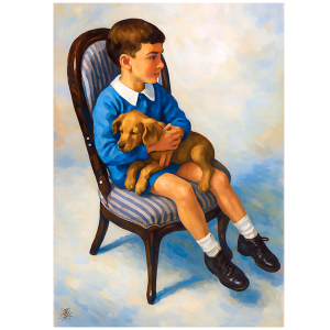 Niño con Perro