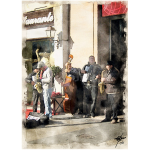 Gran Vía Jazz Band / Figura Humana
